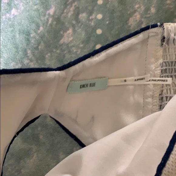 SMALL Striped strapless summer dress - cutout back - Picture 4 of 9